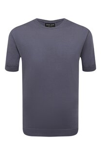 Джемпер из шелка и хлопка Giorgio Armani