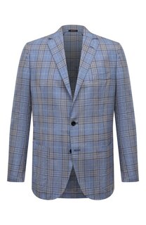 Пиджак из шерсти и шелка Sartorio
