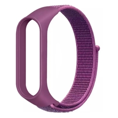 Ремешок для смарт часов DF для Xiaomi Mi Band 7/Smart Band 7, фиолетовый для Xiaomi Mi Band 7/Smart Band 7, фиолетовый