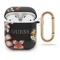 Чехол Guess с кольцом Flower N.4 черный (GUACA2TPUBKFL04) с кольцом Flower N.4 черный (GUACA2TPUBKFL04)