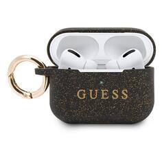 Чехол Guess с кольцом чёрный (GUACAPSILGLBK) с кольцом чёрный (GUACAPSILGLBK)
