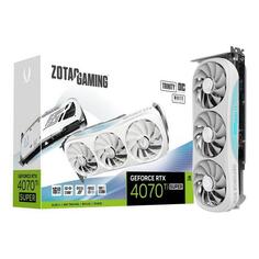 Видеокарта Zotac RTX4070Ti SUPER TRINITY OC WHITE ED 16GB GDDR6X 2 RTX4070Ti SUPER TRINITY OC WHITE ED 16GB GDDR6X 2