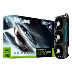 Видеокарта Zotac RTX4070 SUPER TRINITY ОС BLACK ED 12GB GDDR6X 192 RTX4070 SUPER TRINITY ОС BLACK ED 12GB GDDR6X 192