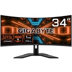 Монитор игровой GIGABYTE G34WQC 20VM0-G34WQCABI-1EKR G34WQC 20VM0-G34WQCABI-1EKR