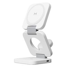 Беспроводное зарядное устройство Magssory Flex 3 в 1 белое Flex 3 в 1 белое
