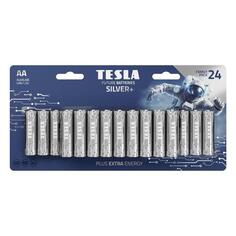 Батарейка алкалиновая (щелочная) TESLA AA SILVER+ 140116 AA SILVER+ 140116