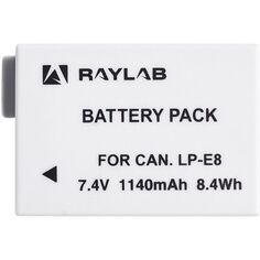 Аккумулятор для фотокамер Raylab RL-LPE8 1140мАч RL-LPE8 1140мАч