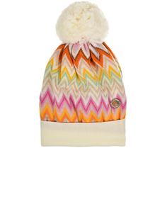Шапка с помпоном и декором &quot;зигзаги&quot; Missoni