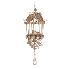 Подвеска &quot;Птичка в клетке JEWEL&quot;, 23см Goodwill