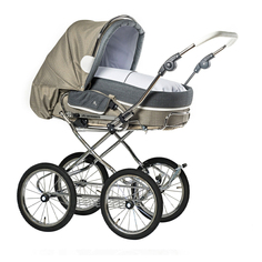 Коляска 2 в 1 Condor Coupe LE + сумка и передние колеса поворотные Hesba