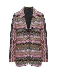 Приталенный жакет с узором &quot;зигзаг&quot; Missoni