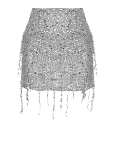 Юбка мини, блестящая Elisabetta Franchi