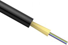 Кабель волоконно-оптический 9/125, 24 волокна NTSS NTSS-FO-D-IN/OUT-9-24-LSZH IN/OUT, OS2, LSZH, черный