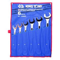 Набор комбинированных ключей King Tony 34-50 мм, 6 предметов (1296MRN) 34-50 мм, 6 предметов (1296MRN)