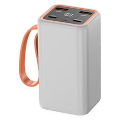 Внешний аккумулятор Akai QC/PD 2xUSB Type-C, дисплей, 22,5 Вт, 18000 мАч, белый (BE-20013PD) QC/PD 2xUSB Type-C, дисплей, 22,5 Вт, 18000 мАч, белый (BE-20013PD)