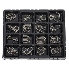 Металлические головоломки Золотая сказка 16 шт (664928) 16 шт (664928)