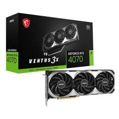 Видеокарта MSI GeForce RTX 4070 Ventus 3X E 12GB OC GeForce RTX 4070 Ventus 3X E 12GB OC