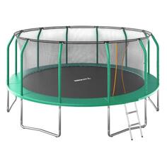 Каркасный батут UNIX line Supreme Basic, 16ft, 488 см Green (TRUSUB16G) Supreme Basic, 16ft, 488 см Green (TRUSUB16G)