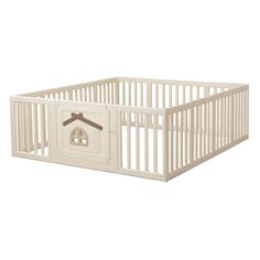 Манеж UNIX Kids Classic Tree House, 180х200 см, пластик Camel (PPCL12CL) Classic Tree House, 180х200 см, пластик Camel (PPCL12CL)