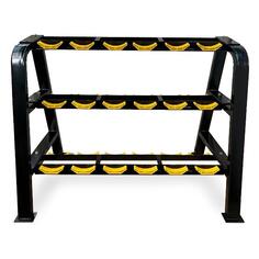 Стойка для гантелей UnixFit DumRack 9 Pro, 500 кг (DBRK9PBKYL500) DumRack 9 Pro, 500 кг (DBRK9PBKYL500)
