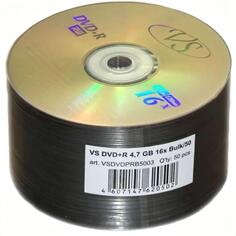 DVD+R диски VS 4,7GB, 16x, 50 шт (VSDVDPRB5003) 4,7GB, 16x, 50 шт (VSDVDPRB5003)