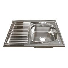 Мойка кухонная MIXLINE ML 60x80, нержавеющая сталь (528181) ML 60x80, нержавеющая сталь (528181)