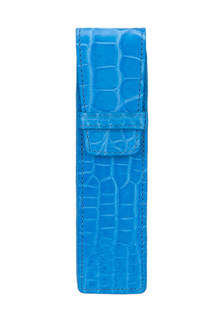 Футляр для ручек из кожи крокодила BARDINI