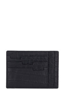 Визитница для карт и визиток из кожи крокодила BARDINI