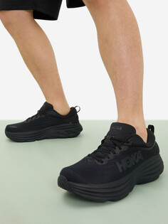 Кроссовки мужские Hoka One One Bondi 8, Черный