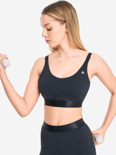 Спортивный топ бра Sensana GlamMove, Черный