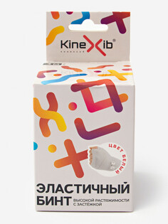 Эластичный бинт Kinexib, белый, Белый