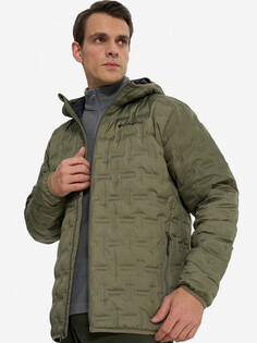 Пуховик мужской Columbia Delta Ridge II Down Hooded Jacket, Зеленый