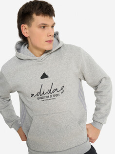 Джемпер флисовый мужской adidas, Серый