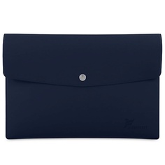 Папка для бумаг FLEXPOCKET Папка - конверт формата А5 с одной кнопкой из экокожи