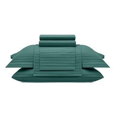 Комплект постельного белья ARYA HOME COLLECTION Постельное белье Vip из Страйп Сатина