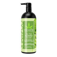 Шампунь для волос HEMPZ Шампунь Здоровые волосы Чайное дерево и Ромашка /Tea Tree & Chamomile Herbal Shampoo 1000.0