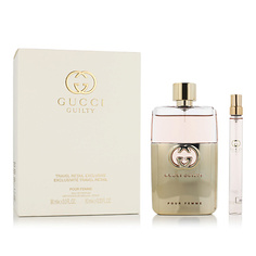 Набор парфюмерии GUCCI Набор Guilty Pour Femme: Парфюмерная вода + Дорожный флакон 1.0