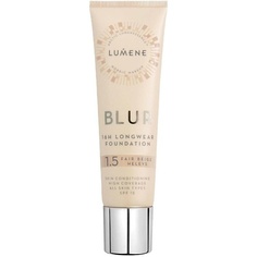 Тональное средство LUMENE Стойкий тональный крем с эффектом размытия Blur 16H SPF15