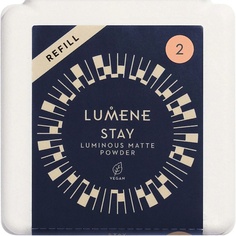 Пудра для лица LUMENE Компактная пудра Stay Luminous Matte Powder, сменный блок