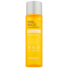 Тонер для лица CONSLY Тонер-эссенция восстанавливающий с муцином улитки и ниацинамидом Repairing Toner-Essence With Snail Mucin And Niacinamide