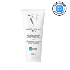 Лосьон для снятия макияжа VICHY Очищающее средство универсальное для чувствительной кожи лица и вокруг глаз Purete Thermale