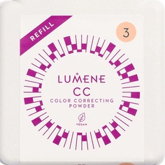 Пудра для лица LUMENE Компактная цветокорректирующая пудра CC Color Correcting, сменный блок