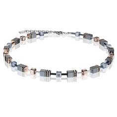 COEUR DE LION Колье GeoCUBE Ice Blue
