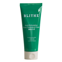 Пенка для снятия макияжа BLITHE Пенка для очищения пор Anti-Polluaging Pore Cleansing Foam BHA 5.0 150.0