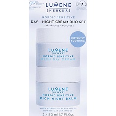 Набор средств для лица LUMENE Набор Nordic Sensitive Day & Night для чувствительной кожи: Дневной крем + Ночной крем