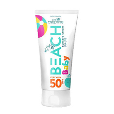 Солнцезащитный крем для тела CIRE ASEPTINE ДЕТСКИЙ солнцезащитный крем At the Beach Baby Sun Care Cream +50 SPF 150.0