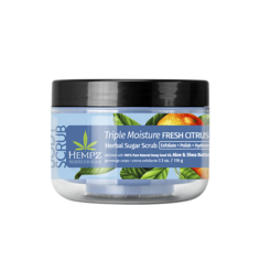 Скраб для тела HEMPZ Скраб сахарный для тела Тройное Увлажнение /Triple Moisture Fresh Citrus Herbal Sugar Scrub 176.0