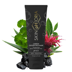 Маска для лица SKINPHORIA Детокс-маска для лица пузырьковая Carbon Oxygen Face Mask 75.0