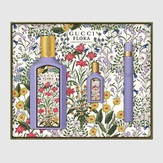 Набор парфюмерии GUCCI Набор Flora Gorgeous Magnolia: Парфюмерная вода + Дорожный флакон + Миниатюра 1.0