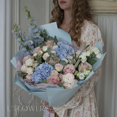 Букет живых цветов LFLOWERS Букет Олюдениз Lflowers